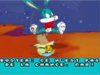 une photo d'Ã©cran de Tiny Toon Adventures - Buster Saves the Day sur Nintendo Game Boy Color